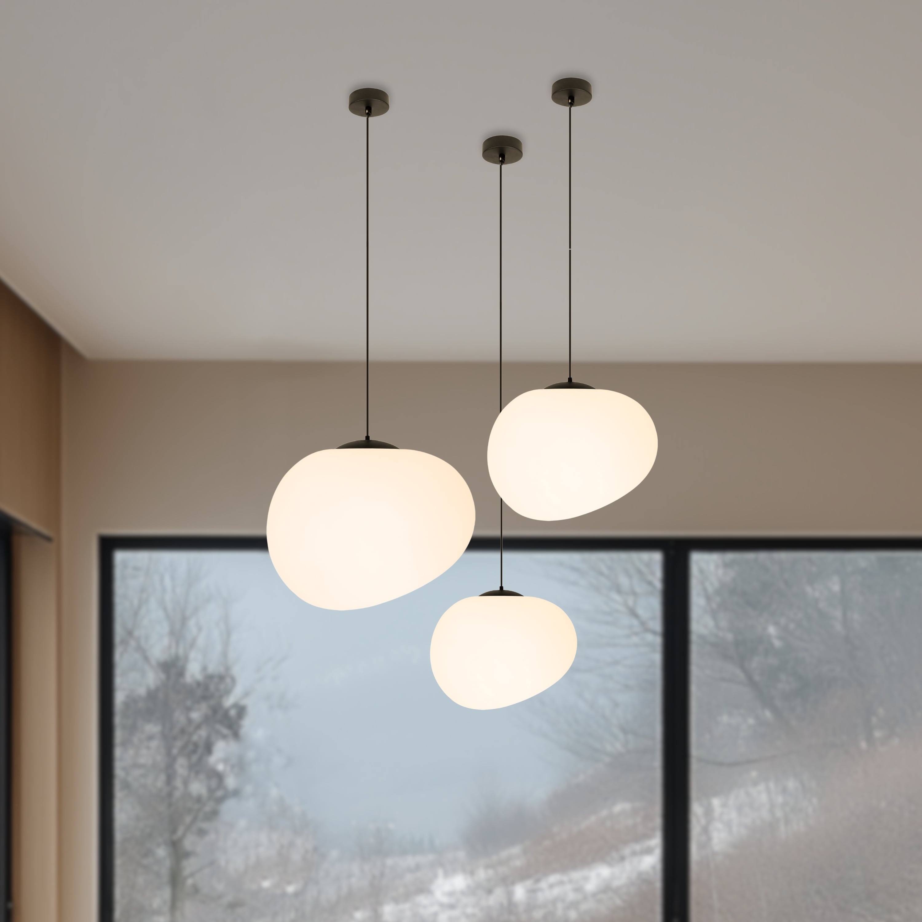 Lampy w organicznych kształtach