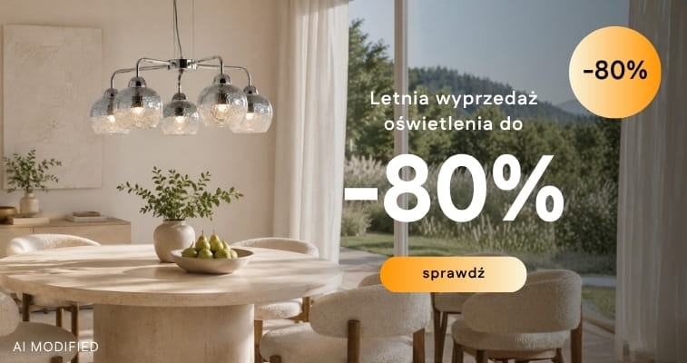 Letnia wyprzedaż oświetlenia