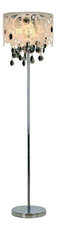 Lampa podłogowa Talita z kloszem do salonu 3-punktowa E14 Candellux