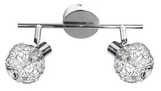 Lampa sufitowa Collar listwa regulowana 2-punktowa metalowa