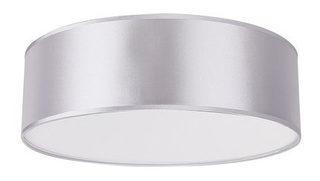 Lampa sufitowa Kioto okrągła z abażuerm 3-punktowa do salonu i sypialni