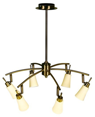 Lampa sufitowa Candellux 36-87044 Kroton 6X40W G9 patyna