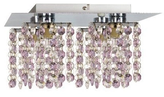 Lampa sufitowa Classic plafon 4-punktowa do salonu metalowa