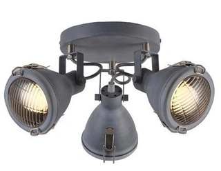 Lampa sufitowa Crodo reflektor regulowana 3-punktowa metalowa