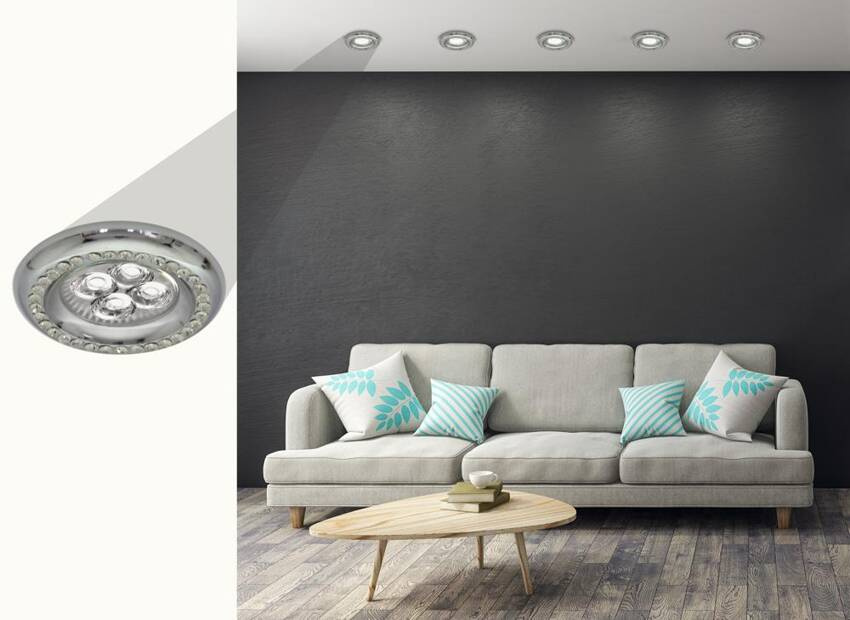 Oprawa Stropowa Candellux Soc-03 Ch detal