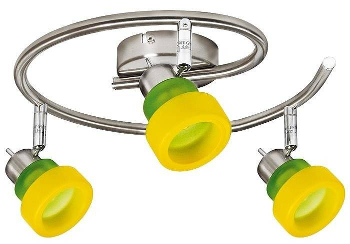 Lampa sufitowa Candellux 98-85422 Venice spirala 3*40W G9 nikiel