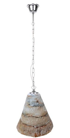 Lampa wisząca Mar vega szklana kula pojedyncza biała do salonu E27