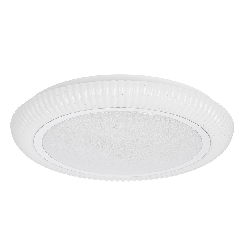 GILLY lampa sufitowa plafon 38cm 24W LED 4000K klosz biały+chromowy 13-34243 - Candellux