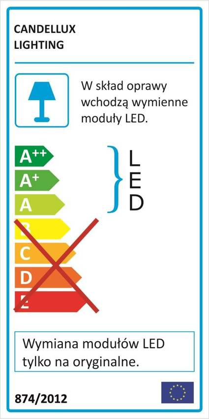 Candellux Astro 13-39125 – detale lampy