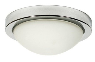 Plafon Roda okrągły 28 cm do łazienki IP44 chrom E27 Candellux
