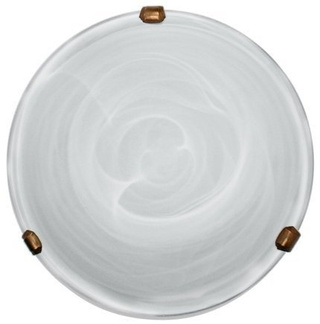 Plafon Duna okrągły biały 30 cm do salonu i łazienki E27