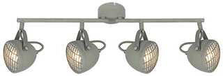 Lampa sufitowa PENT listwa regulowana 4-punktowa do korytarza metalowa