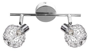 Lampa sufitowa Collar listwa regulowana 2-punktowa metalowa