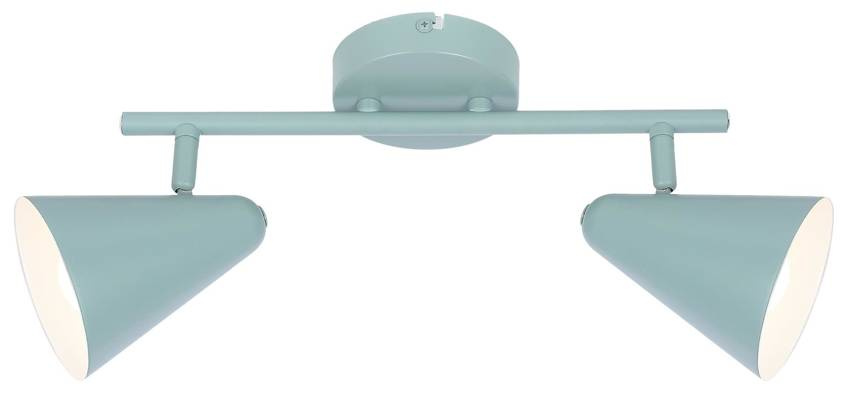 Lampa sufitowa AMOR listwa regulowana 2-punktowa metalowa