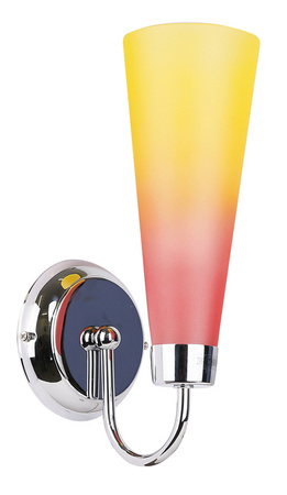 Kinkiet Baleno szklany kolorowy vintage do salonu i sypialni E27 IP20