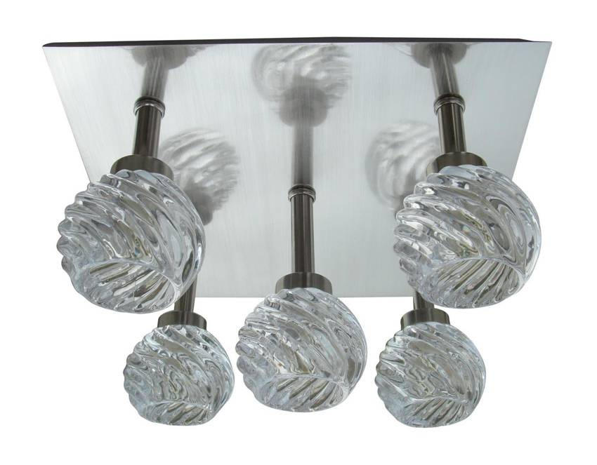 Lampa sufitowa plafon Gira Candellux w aranżacji