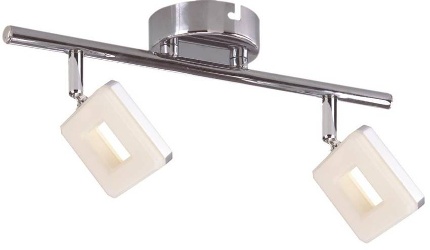 Lampa ścienna kinkiet listwa 2X5W LED chrom CYNTHIA 92-60822 w aranżacji