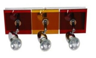 Lampa sufitowa Futura listwa regulowana 3-punktowa do pokoju młodzieżowego metalowa