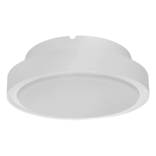 Plafon sufitowy PIR P2582-E27-S E27x2 biały z czujnikiem ruchu i zmierzchu