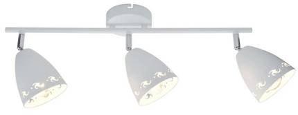 Lampa ścienna listwa 3xE14 70cm biały mat COTY 93-67142