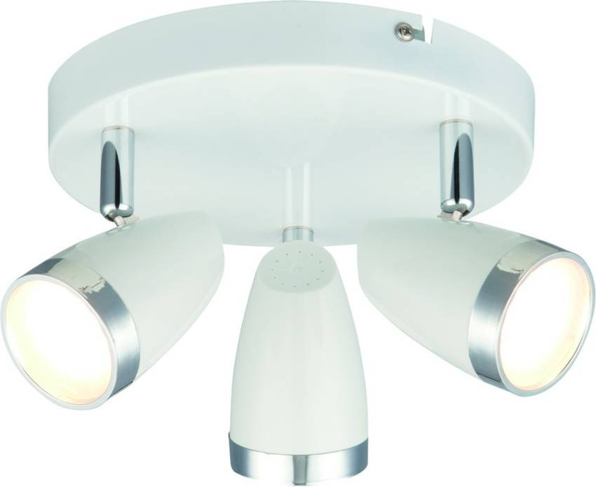 Lampa sufitowa Blanca okrągła regulowana 3-punktowa LED