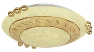 Plafon Big kremowy okrągły 50 cm Candellux