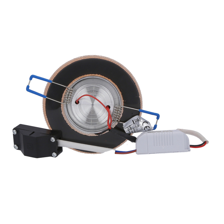 Oprawa stropowa bursztynowa LED 5W SAK-04 detal