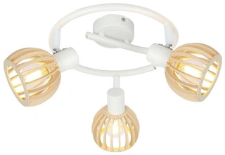 Lampa sufitowa ATARRI okrągła regulowana 3-punktowa do salonu