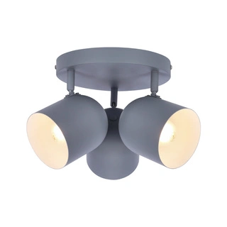 Lampa sufitowa AZURO reflektor regulowana 3-punktowa do kuchni metalowa