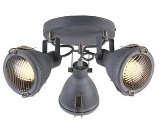 Lampa sufitowa Crodo reflektor regulowana 3-punktowa metalowa