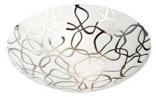 Plafon Galeo okrągły biały 30 cm E27 Candellux