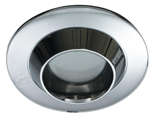 Nowoczesna oprawa halogenowa do łazienki MR16 SH-02 CH srebrna IP65 + oprawka GU10