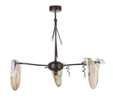 Lampa sufitowa wisząca 3x40W G9 patyna Magma Candellux 33-84784