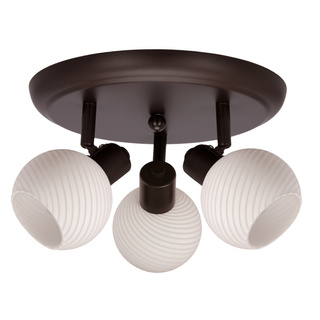 Lampa sufitowa Atella okrągła LED 1-punktowa do salonu