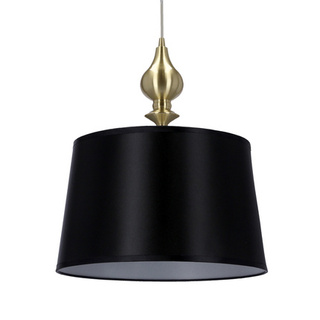 Lampa wisząca z abażurem Prima klasyczna do salonu i sypialni E27