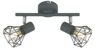 Lampa sufitowa Verve listwa regulowana 2-punktowa metalowa