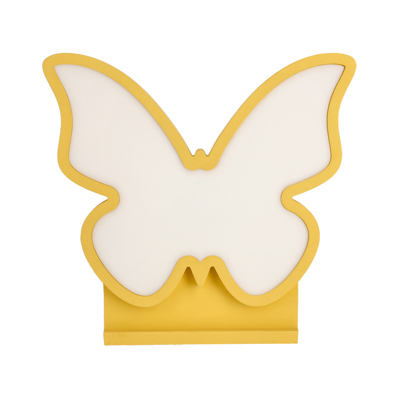 BUTTERFLY LAMPA STOŁOWA DLA DZIECKA LED IQ KIDS ZŁOTY