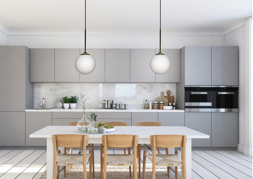 Lampa wisząca Glasgow kula szklana złota 18 cm do kuchni E27 1 punkt światła