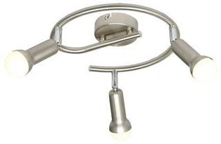 Lampa sufitowa Arc reflektor regulowana 3-punktowa do salonu