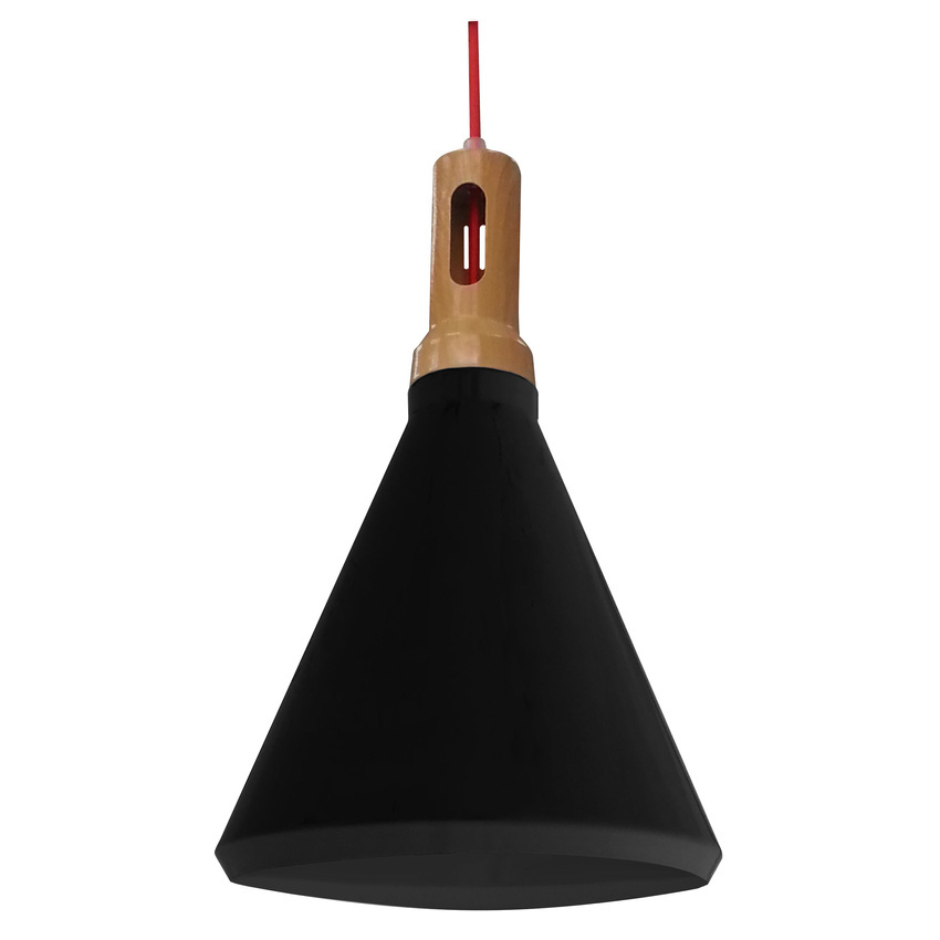 Candellux Lighting ROBINSON LAMPA WISZĄCA 26 1X60W E27 CZARNO-CZARNY