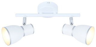 Lampa sufitowa Fido listwa regulowana 2-punktowa metalowa