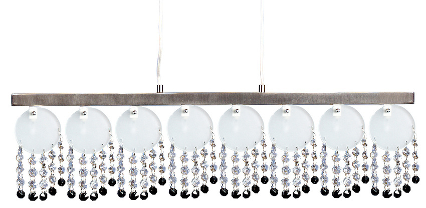 Candellux Lighting Lampa sufitowa 38-02825 Luxor 8*10W G4 nikiel matowy