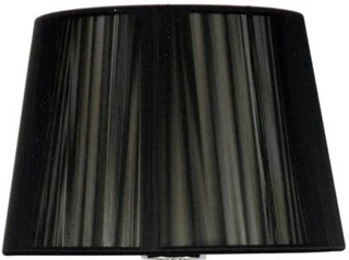 Abażur czarny do lampki 16x24cm Gillenia 77-09845
