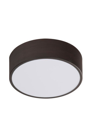 Plafon Ringo okrągły brązowy 25 cm do salonu i sypialni G10Q 22W