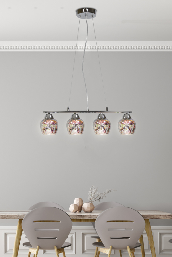 Lampa wisząca Sirius Candellux widok z boku