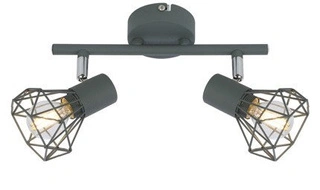 Lampa sufitowa Verve listwa regulowana 2-punktowa metalowa