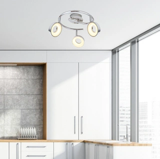 Lampa sufitowa Isla reflektor regulowana 3-punktowa LED do salonu