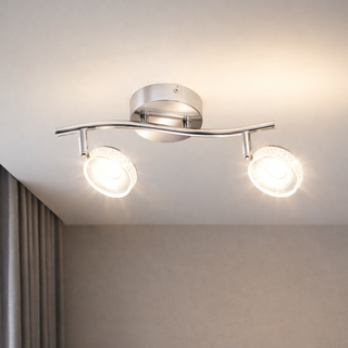 Lampa sufitowa Vinola LED chrom nowoczesna regulowana