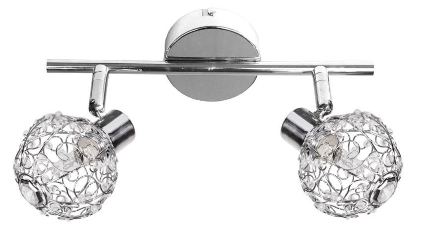 Lampa sufitowa Collar listwa regulowana 2-punktowa metalowa
