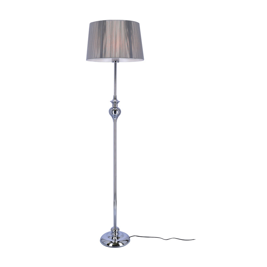 Lampa podłogowa Gillenia z abażurem do salonu 1-punktowa E27